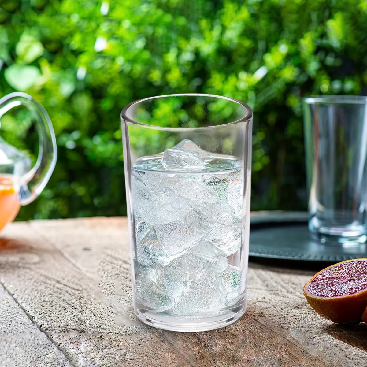 CLASSIC 6 Piece Glassware Set / Hotel Glass– Crystal Clear | 235 ml | Ideal for Water, Juice & More