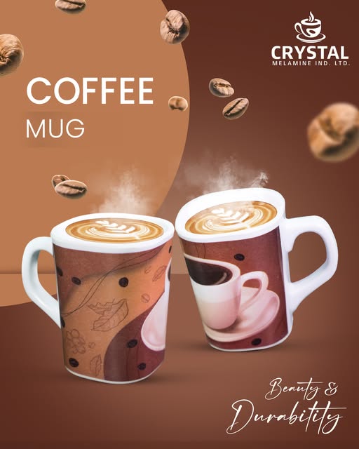 Square Coffee Cup 6 Pcs