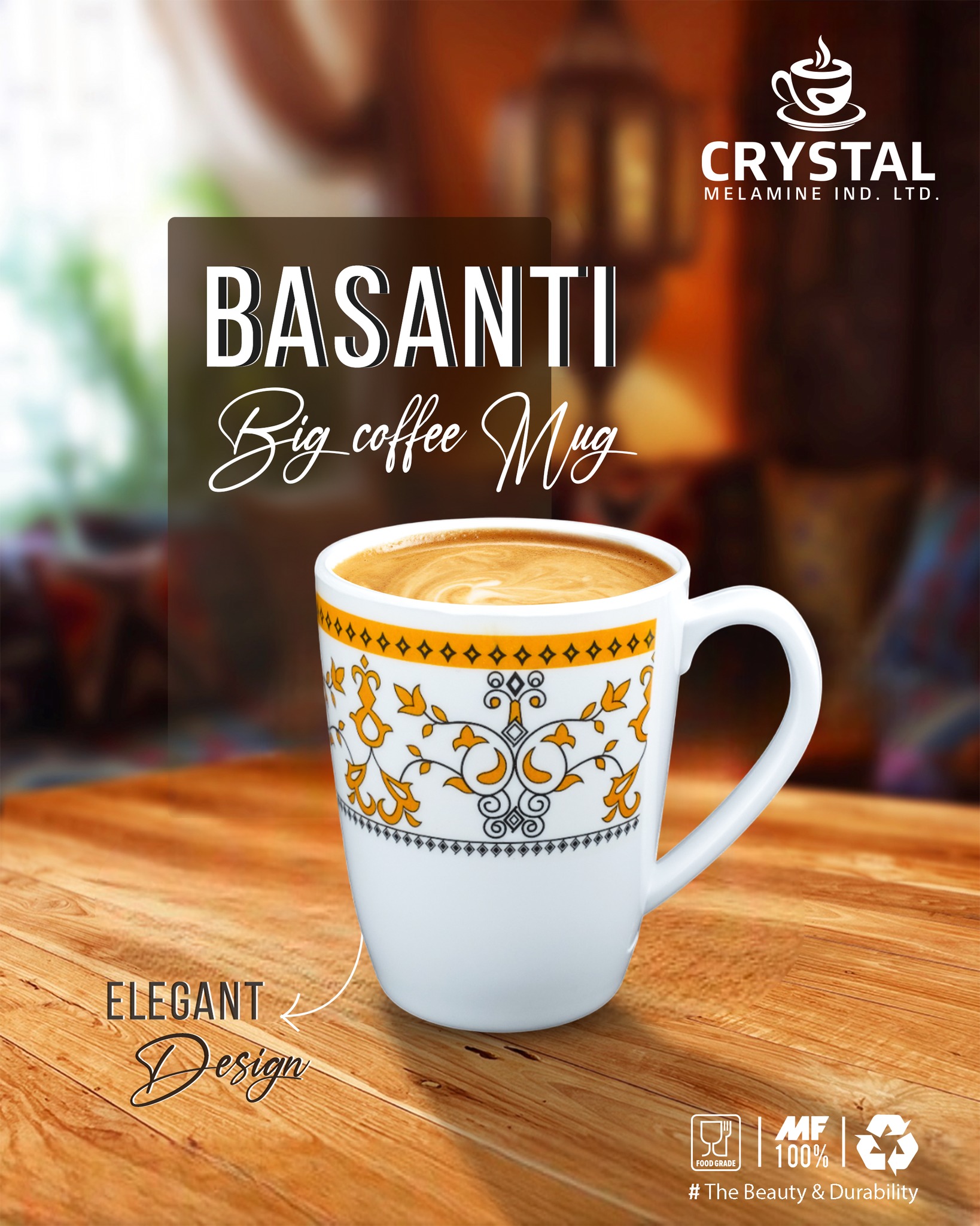 Coffee Mug| Melamine| Drinking Coffee, Water & Tea